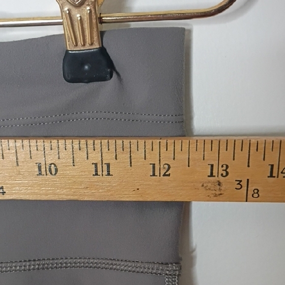 Vuori Daily Legging Size xs Smoke Grey High Rise Drawstring Yoga Athleisure - Picture 5 of 9